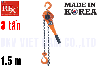 Pa lăng xích lắc tay Rex MG-30