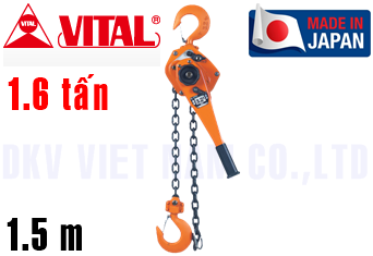 Pa lăng xích lắc tay Vital VR2-15