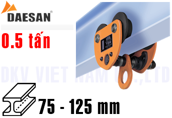 Rùa lăn treo pa lăng Daesan DP05