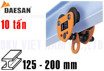 Rùa lăn treo pa lăng Daesan DP10