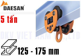 Rùa lăn treo pa lăng Daesan DP5