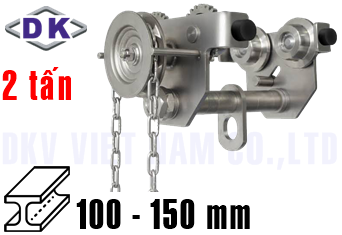 Rùa lăn treo pa lăng DK DGT-020-SS