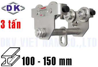Rùa lăn treo pa lăng DK DPT-030-SS