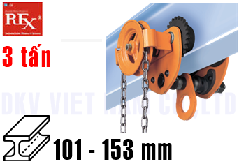 Rùa lăn treo pa lăng Rex MGT30