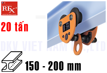 Rùa lăn treo pa lăng Rex MPT200