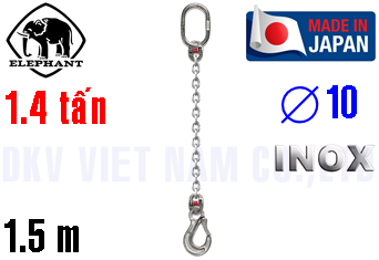 Sling xích cẩu hàng 1 chân Elephant 1-AWI-HSWI-10