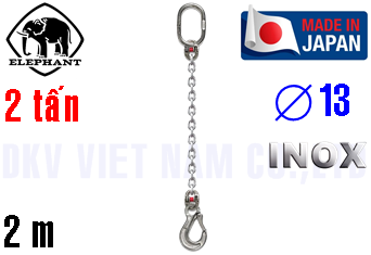 Sling xích cẩu hàng 1 chân Elephant 1-AWI-HSWI-13