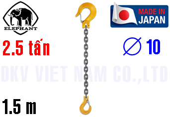 Sling xích cẩu hàng 1 chân Elephant 1-H-H-10