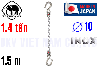 Sling xích cẩu hàng 1 chân Elephant 1-HSWI-HSWI-10