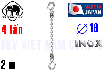 Sling xích cẩu hàng 1 chân Elephant 1-HSWI-HSWI-16
