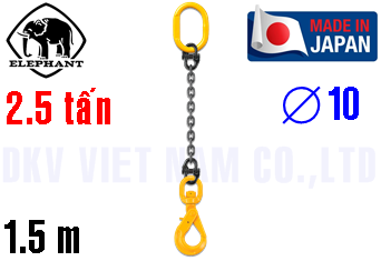Sling xích cẩu hàng 1 chân Elephant 1-MFF-BKE-10
