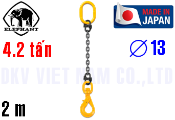 Sling xích cẩu hàng 1 chân Elephant 1-MFF-BKE-13