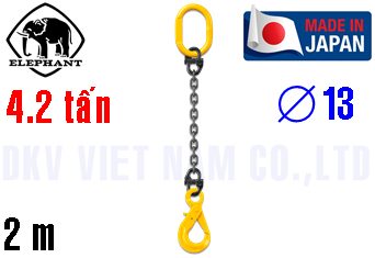 Sling xích cẩu hàng 1 chân Elephant 1-MFF-SHE-13