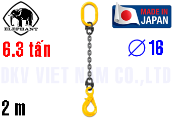 Sling xích cẩu hàng 1 chân Elephant 1-MFF-YC-16