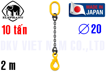Sling xích cẩu hàng 1 chân Elephant 1-MFF-YC-20