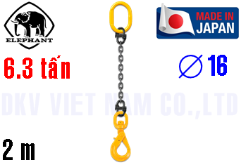 Sling xích cẩu hàng 1 chân Elephant 1-MFF-YE-16