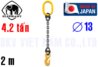 Sling xích cẩu hàng 1 chân Elephant 1-MFF-YH-13
