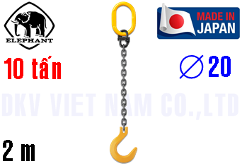 Sling xích cẩu hàng 1 chân Elephant 1-MFF-YN-20