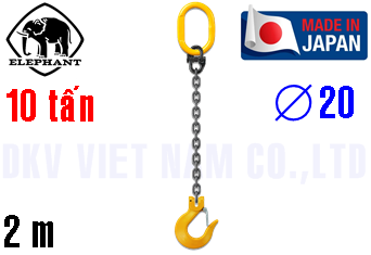 Sling xích cẩu hàng 1 chân Elephant 1-MFF-YP-20