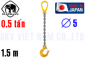 Sling xích cẩu hàng 1 chân Elephant 1-S-H-5