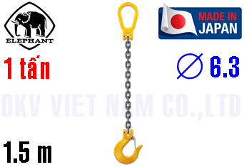 Sling xích cẩu hàng 1 chân Elephant 1-S-H-6.3