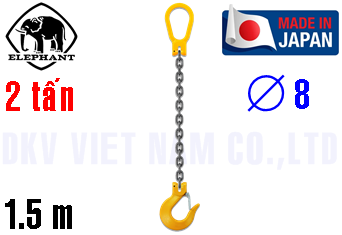 Sling xích cẩu hàng 1 chân Elephant 1-S-H-8