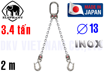 Sling xích cẩu hàng 2 chân Elephant 2-AWI-HSWI-13
