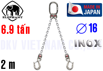 Sling xích cẩu hàng 2 chân Elephant 2-AWI-HSWI-16