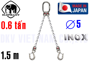 Sling xích cẩu hàng 2 chân Elephant 2-AWI-HSWI-5