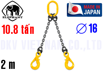 Sling xích cẩu hàng 2 chân Elephant 2-MFF-YC-16