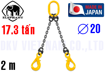 Sling xích cẩu hàng 2 chân Elephant 2-MFF-YC-20