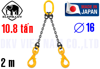 Sling xích cẩu hàng 2 chân Elephant 2-MFF-YE-16
