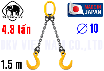 Sling xích cẩu hàng 2 chân Elephant 2-MFF-YN-10