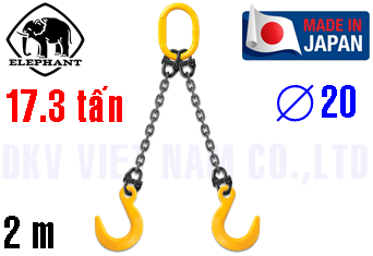 Sling xích cẩu hàng 2 chân Elephant 2-MFF-YN-20