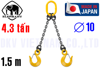 Sling xích cẩu hàng 2 chân Elephant 2-MFF-YP-10