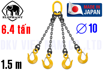 Sling xích cẩu hàng 4 chân Elephant 4-TG-YP-10