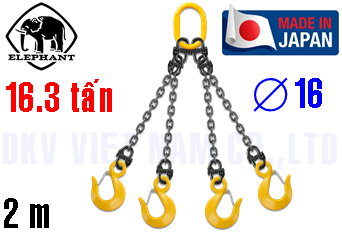 Sling xích cẩu hàng 4 chân Elephant 4-TG-YP-16