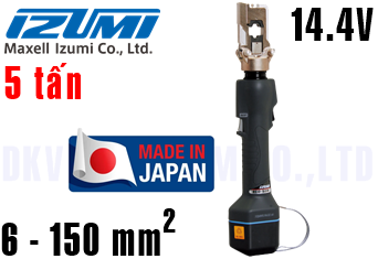 Súng pin ép cốt thủy lực Izumi ECO-50M