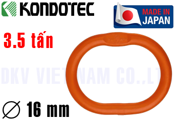 Vòng khuyên cẩu hàng Kondotec A8W 16