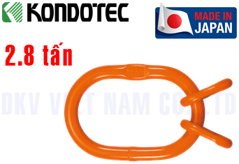 Vòng khuyên đôi cẩu hàng Kondotec VW 6