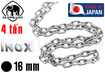 Xích cẩu hàng inox Elephant WOX-16