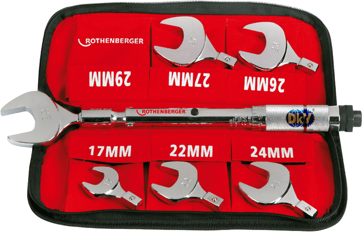 DKV VIET NAM CO.,LTD - Bộ cờ lê lực đầu dời Rothenberger 175001