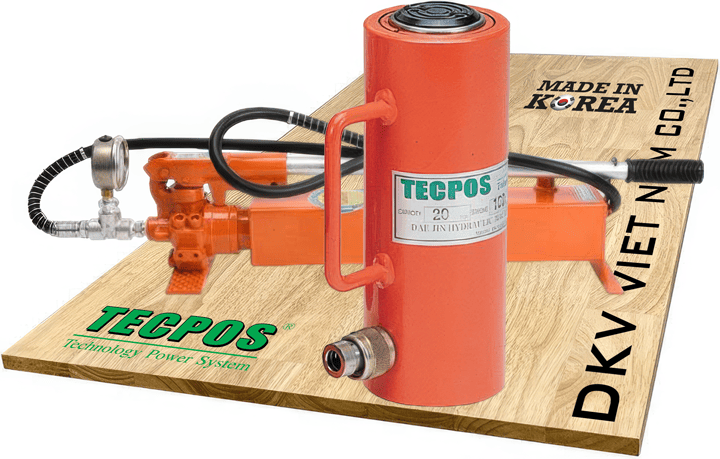 Bộ kích thủy lực Tecpos TS-505, Tecpos hydraulic jack set TS-505