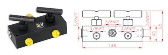 manifolds valve 2 port