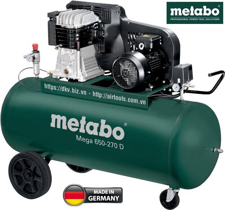 may nen khi metabo mega 650-270 d, metabo air compressor mega 650-270 d