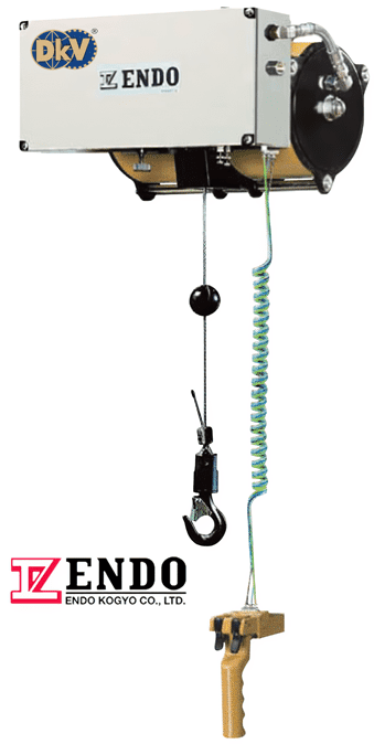 Pa lăng cân bằng khí nén Endo EHB-130 + ABC-5P-B, Endo peumatic balancer EHB-130 + ABC-5P-B