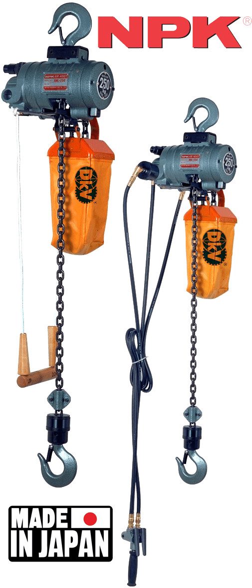 pa lang xich tay npk rhl-250 , npk rand hydraulic hoists rhl-250