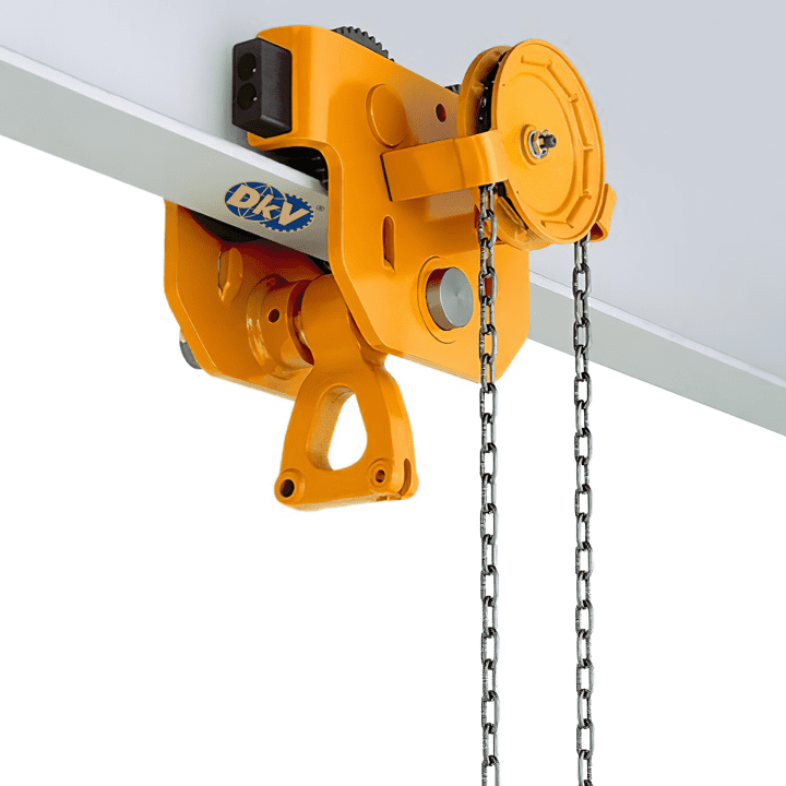 Rùa lăn treo pa lăng Kito TFG010, Kito plain trolley for chain hoist TFG010