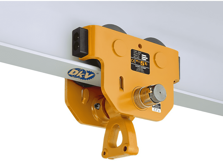 Rùa lăn treo pa lăng Kito TFP015, Kito plain trolley for chain hoist TFP015