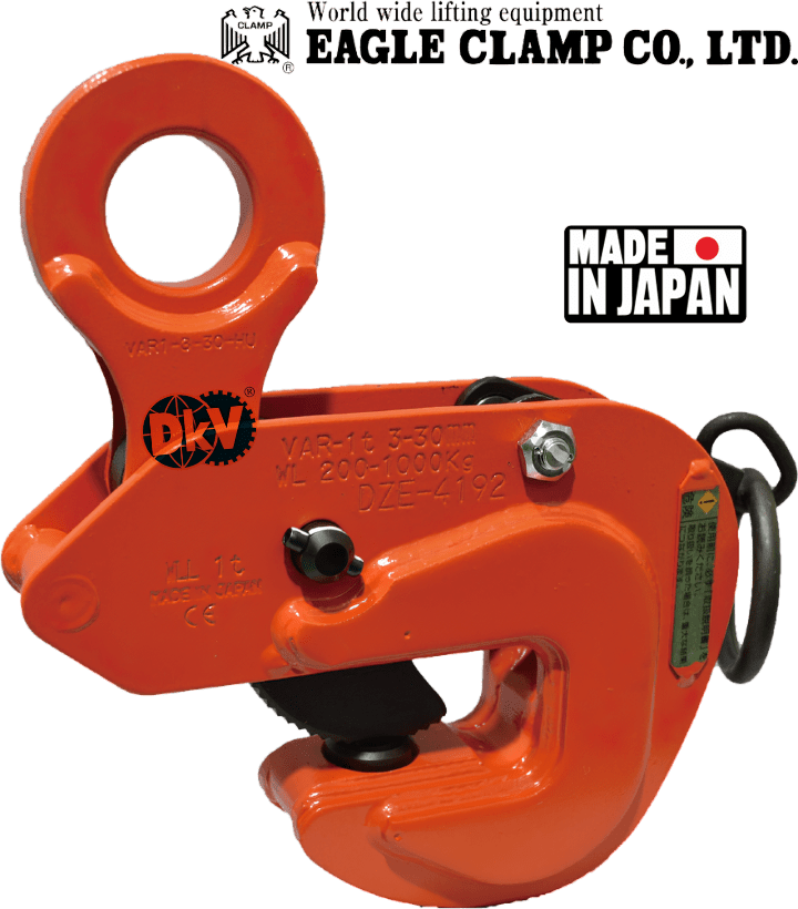 Kẹp tôn Eagle clamp VAR-5, Eagle clamp lifting clamps for steel VAR-5